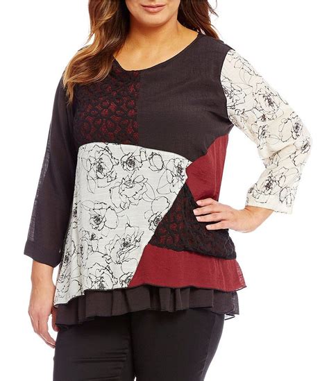 dillard's plus size tops on sale|lightweight plus size tops women.